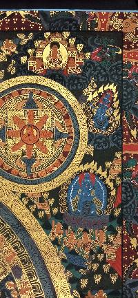 Buddhist Handmade Thangka Of Pancha Mandala Thangka