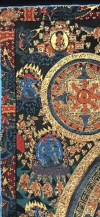 Buddhist Handmade Thangka Of Pancha Mandala Thangka