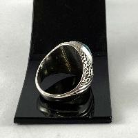 Designer Silver Jewellery With Tourquise Solid Gap Stone Rings