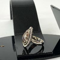 Designer Silver Jewellery With Crystal Wire Stone Rings