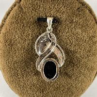 Designer Silver Black Onyx Pendants