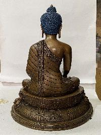 [master Quality], Buddhist Statue Of Shakyamuni Buddha, [chocolate Oxidized], [rare Find]