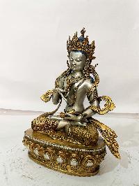 [master Quality], Buddhist Statue Of Vajrasattva, [gold And Silver Plated], [rare Find]