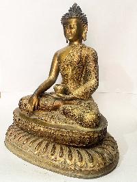 [master Quality], Buddhist Statue Of Shakyamuni Buddha, [gold Plated, Antique]