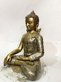 [master Quality], Hq, Buddhist Statue Of Shakyamuni Buddha, [gold And Silver Plated], Museum Copy