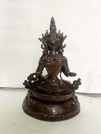 Hq, Buddhist Statue Of Vajrasattva, [chocolate Oxidized]