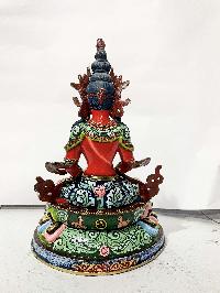 Hq, Buddhist Statue Of Aparimita, Amitayus, [traditional Color, Face Painted], Chepame