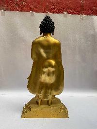 [master Quality], Buddhist Statue Of Dipankara Buddha, [full Gold Plated]