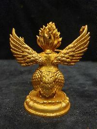 Garuda Statue, Buddhist Miniature Statue, [full Gold Plated]