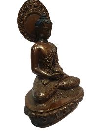 Tibetan Buddhist Statue Of Amitabha Buddha, [oxidized]