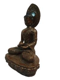 Tibetan Buddhist Statue Of Amitabha Buddha, [oxidized]