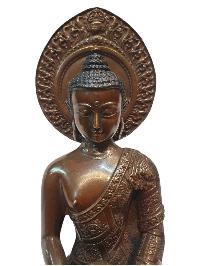 Tibetan Buddhist Statue Of Amitabha Buddha, [oxidized]