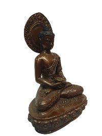 Tibetan Buddhist Statue Of Amitabha Buddha, [oxidized]