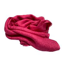 Ring Shawl,a Thin, Soft, And Light Shawl For All-weather Use, Two-ply Wool, Real Pashmina Wool, Red