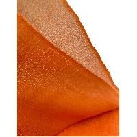 Ring Shawl,a Thin, Soft, And Light Shawl For All-weather Use, Two-ply Wool, Real Pashmina Wool, Orange