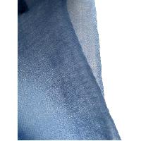 Ring Shawl,a Thin, Soft, And Light Shawl For All-weather Use, Two-ply Wool, Real Pashmina Wool, Blue/grey