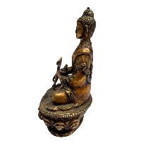 Buddhist Statue Miniature Statue Of, Medicine Buddha, [antique Finishing]