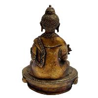 Buddhist Statue Miniature Statue Of, Medicine Buddha, [antique Finishing]