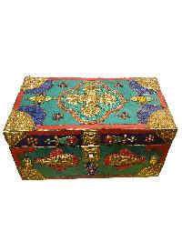 thumb2-Wooden Tibetan Box-25172