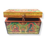 thumb2-Wooden Tibetan Box-25177