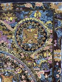 Tibetan Buddhist Thangka Painting Of Ten Mandala, [hand Painted]