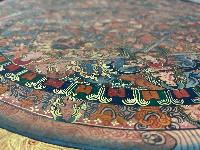 Tibetan Buddhist Thangka Painting Of Buddha Mandala, [hand Painted]