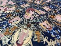 Tibetan Buddhist Thangka Painting Of Buddha Mandala, [hand Painted]