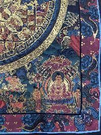 Mandala, Tibetan Buddhist Thangka Painting Of Buddha Mandala, [hand Painted]