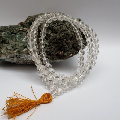 Mahakala Mala Bracelet: Mixed Natural Beads