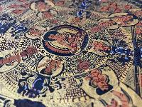 Buddhist Handmade Thangka Painting Of Mandala, [real Gold, Hand Painted]