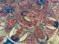 Buddhist Handmade Thangka Painting Of Pancha Mandala, [hand Painted]