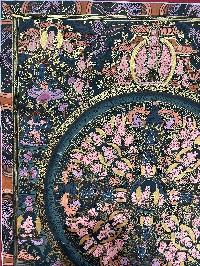 Buddhist Handmade Thangka Painting Of Buddha Mandala, [hand Painted]