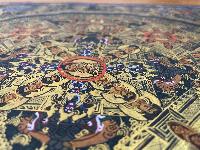 Buddhist Handmade Thangka Painting Of Pancha Mandala, [hand Painted]