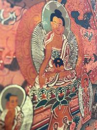 Buddhist Handmade Thangka Painting Of Buddha Life Story, [hand Painted]