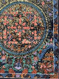 Buddhist Handmade Thangka Painting Of Mandala, [hand Painted]