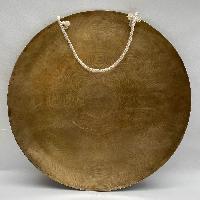 Tibetan [handmade] Gongs, [sri Yantra Design], High Quality Design, Wind Gong, Flat Gong