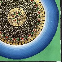 Buddhist Handmade Thangka Painting Of Mandala, [hand Painted]