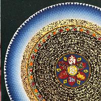 Buddhist Handmade Thangka Painting Of Mandala, [hand Painted]