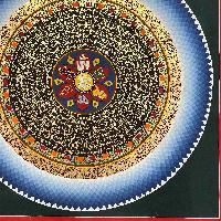 Buddhist Handmade Thangka Painting Of Mandala, [hand Painted]