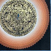 Buddhist Handmade Thangka Painting Of Mandala, [hand Painted]