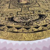 Buddhist Handmade Thangka Painting Of Mandala, [hand Painted]