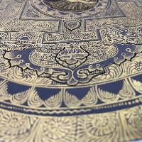 Buddhist Handmade Thangka Painting Of Mandala, [hand Painted]