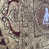 Buddhist Handmade Thangka Painting Of Mandala, [hand Painted]