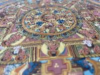 Buddhist Hand Painted Thangka Of Buddha Mandala, [hand Painted]