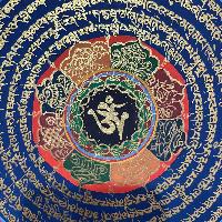 Buddhist Hand Painted Thangka Of Mandala, [hand Painted]