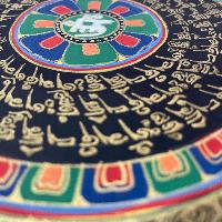 Buddhist Hand Painted Thangka Of Mandala, [hand Painted]