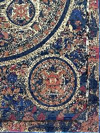 Buddhist Hand Painting Of Nine Mandala, [hand Painted]