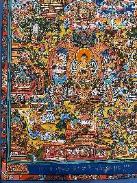 Buddhist Hand Painting Thangka Of Buddha Life Story, [hand Painted]