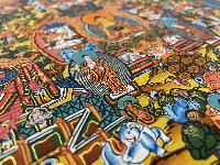 Buddhist Hand Painting Thangka Of Buddha Life Story, [hand Painted]