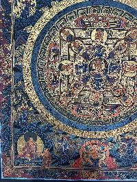 Buddhist Hand Painting Thangka Of Buddha Mandala, [hand Painted]